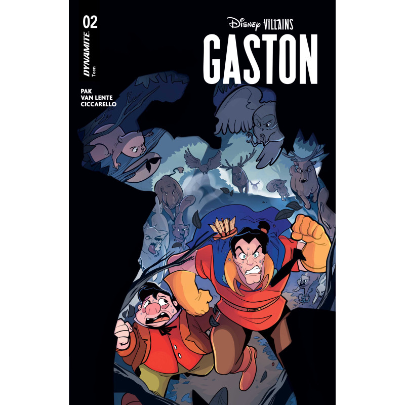 DISNEY VILLAINS GASTON 2 CVR C MILENA CICCARELLO VAR