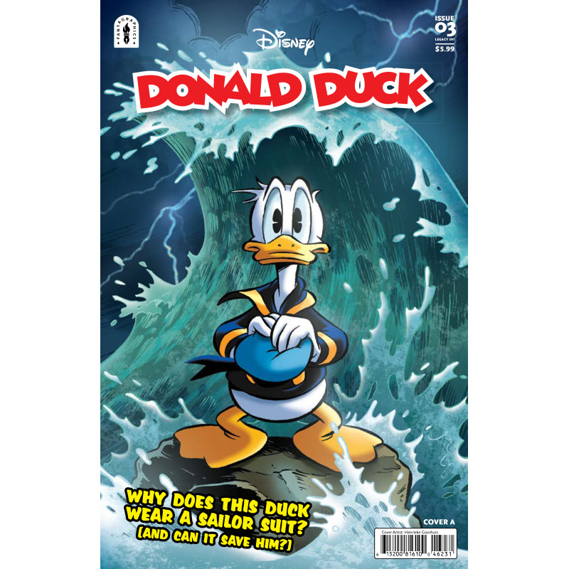 DONALD DUCK LEGACY 391 CALL OF THE WILD SEA CVR A HENRIEKE GOORHUIS