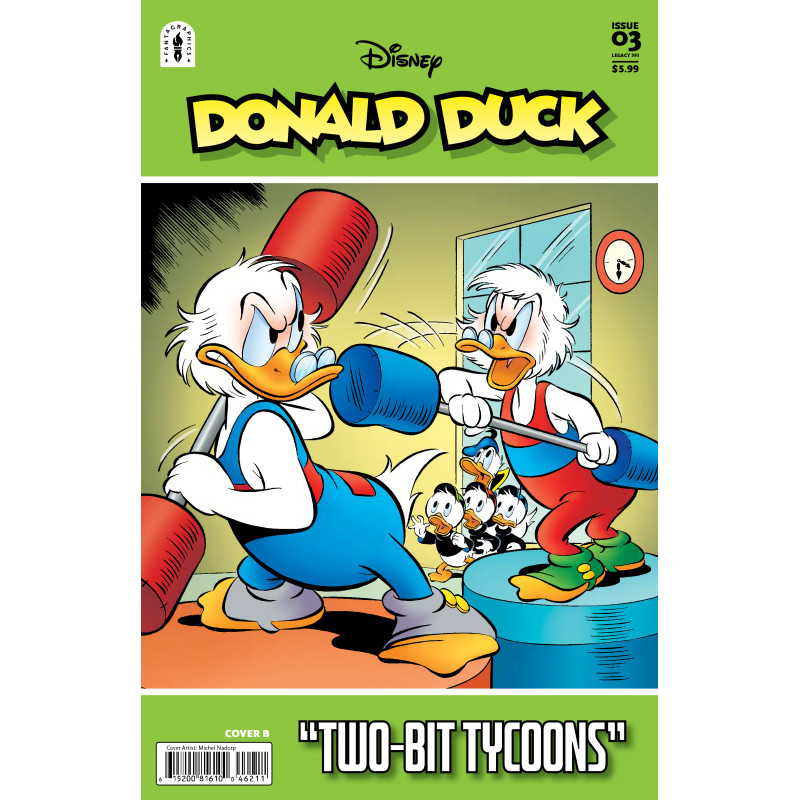 DONALD DUCK LEGACY 391 CALL OF THE WILD SEA CVR B MICHEL NADORP VAR