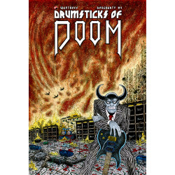 DRUMSTICKS OF DOOM 4 (OF 4) CVR A RYAN VELLA 