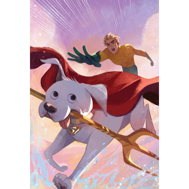 EMPEROR AQUAMAN 16 CVR E CRYSTAL KUNG APRIL DROOLS CARD STOCK VAR