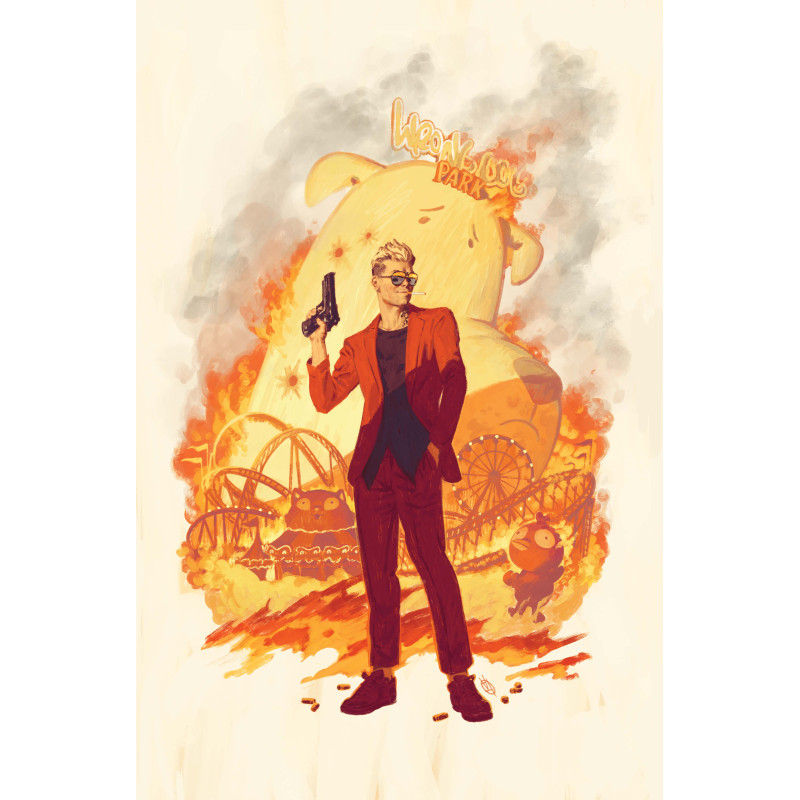 END OF LIFE 3 CVR B DAVID TALASKI CARD STOCK VAR (MR)