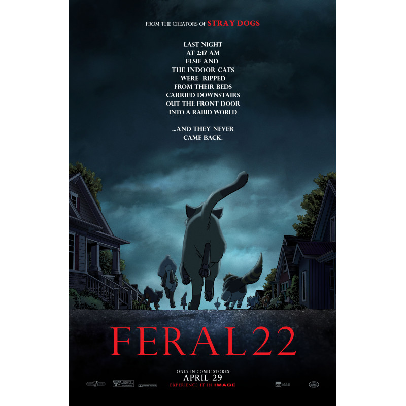 FERAL 22 CVR B TONY FLEECS & TRISH FORSTNER WEAPONS HOMAGE VAR