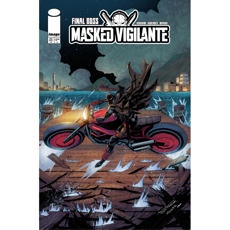 FINAL BOSS MASKED VIGILANTE (ONE SHOT) CVR A TYLER KIRKHAM (MR)