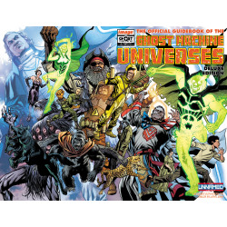 GHOST MACHINE THE OFFICIAL GUIDEBOOK 1 (OF 5) CVR B BRYAN HITCH & BRAD ANDERSON WRAPAROUND VAR
