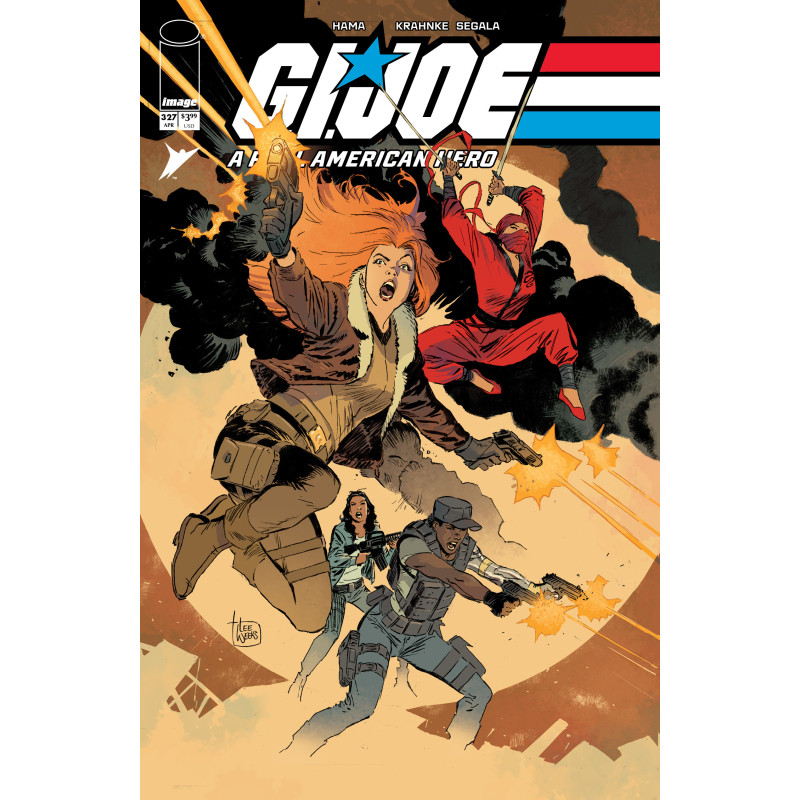 GI JOE A REAL AMERICAN HERO 327 CVR A LEE WEEKS & DAVE STEWART