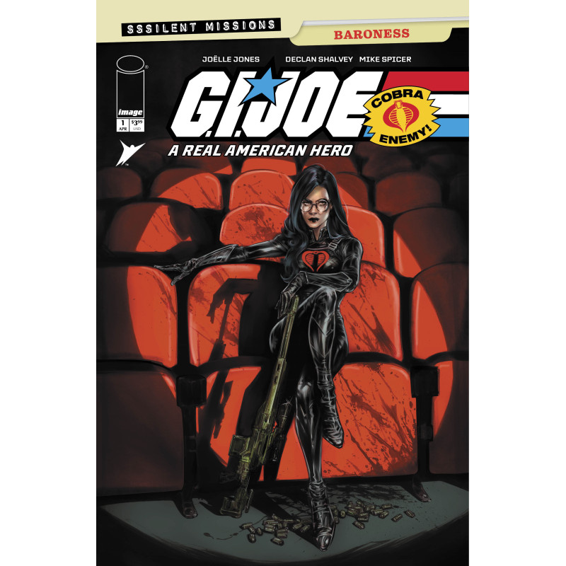 GI JOE A REAL AMERICAN HERO SSSILENT MISSIONS BARONESS 1 (ONE SHOT) CVR A JOELLE JONES