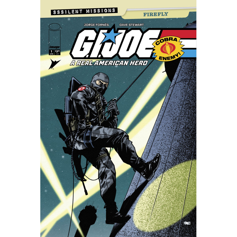 GI JOE A REAL AMERICAN HERO SSSILENT MISSIONS FIREFLY 1 (ONE SHOT) CVR B JORGE FORNES VAR
