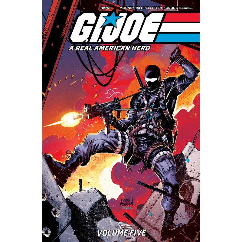 GI JOE A REAL AMERICAN HERO TP VOL 05 DIRECT MARKET EXCLUSIVE CHRIS MOONEYHAM CVR