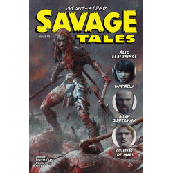 GIANT SIZED SAVAGE TALES (ONE SHOT) CVR A BJORN BARENDS RED SONJA