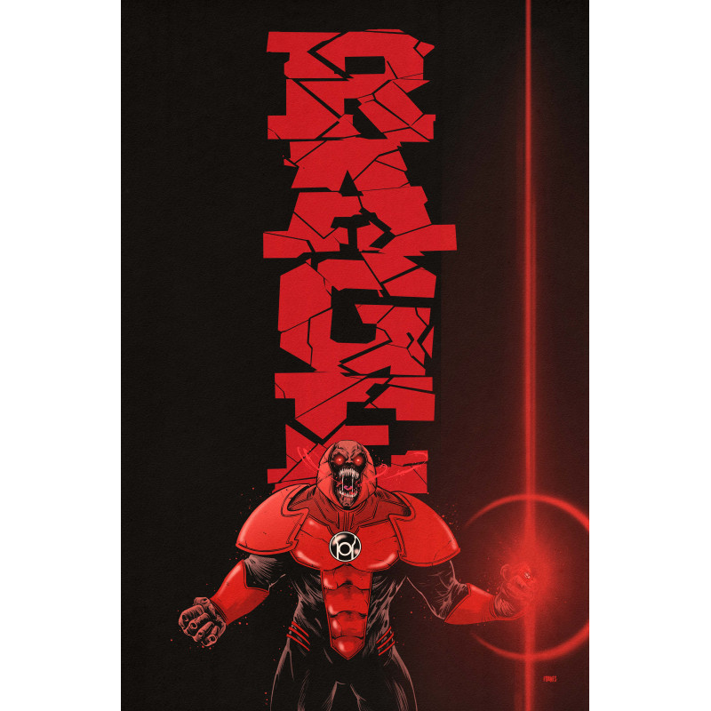 GREEN LANTERN CORPS 15 CVR B JORGE FORNES CARD STOCK VAR