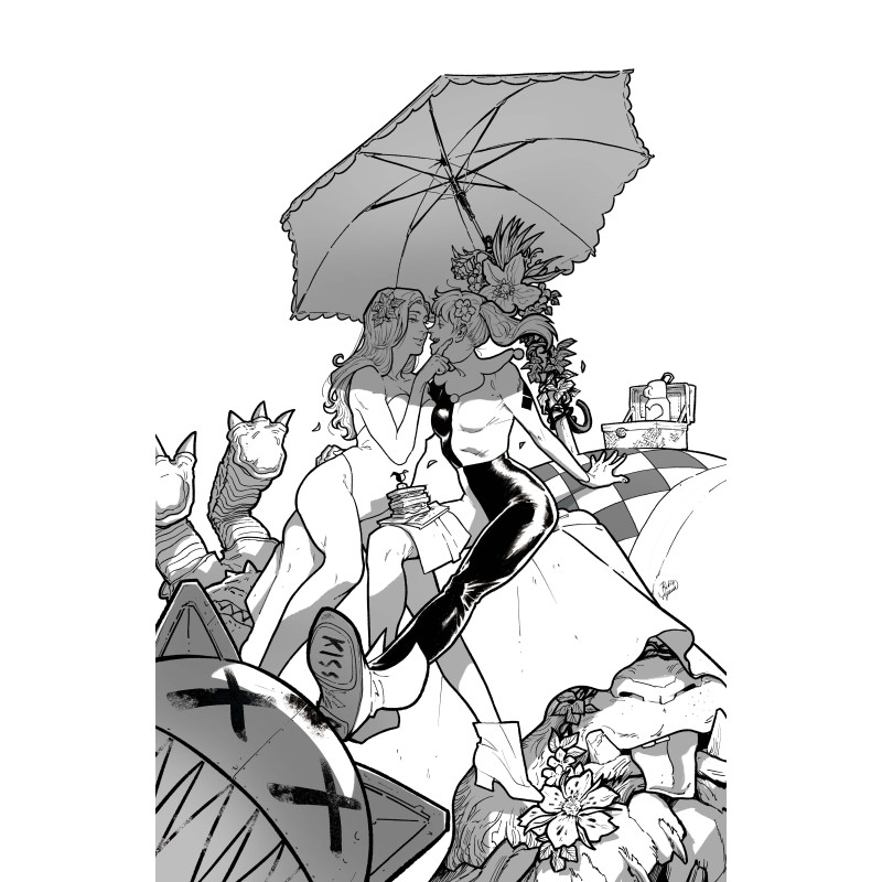 HARLEY AND IVY LIFE AND CRIMES 5 (OF 6) CVR C RICKIE YAGAWA CARD STOCK VAR