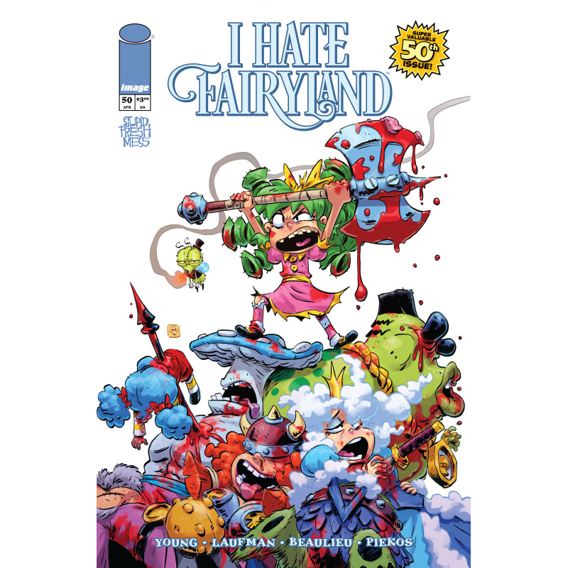 I HATE FAIRYLAND 50 CVR A DEREK LAUFMAN (MR)