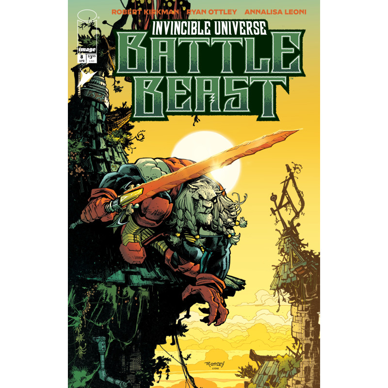 INVINCIBLE UNIVERSE BATTLE BEAST 8 CVR A RYAN OTTLEY & ANNALISA LEONI