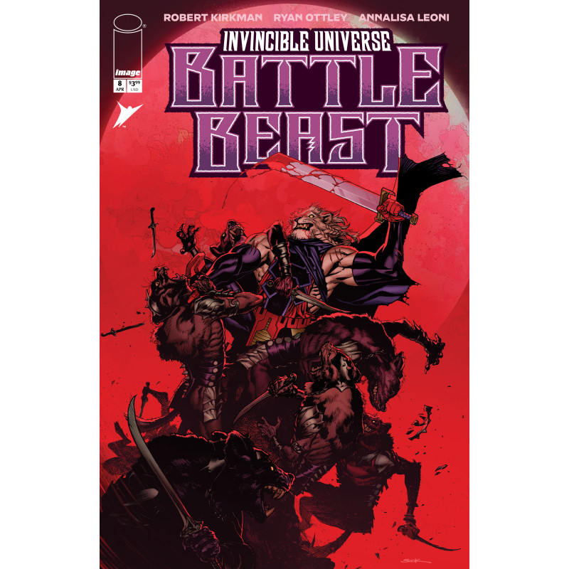 INVINCIBLE UNIVERSE BATTLE BEAST 8 CVR B RYAN SOOK VAR