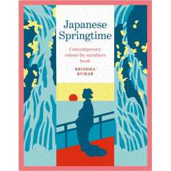 JAPANESE SPRINGTIME COLORING BOOK TP