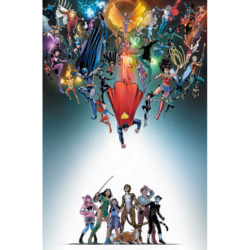 JUSTICE LEAGUE CHEETAH AND CHESHIRE ROB THE WATCHTOWER TP