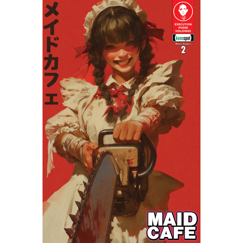 MAID CAFE 2 CVR A TODD SKULL