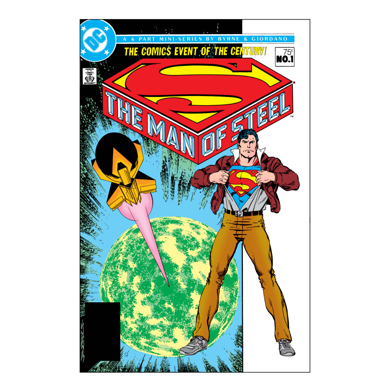 MAN OF STEEL 1 FACSIMILE EDITION CVR A JOHN BYRNE