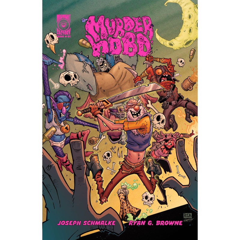 MURDER HOBO 1 CVR A RYAN G BROWNE (MR)