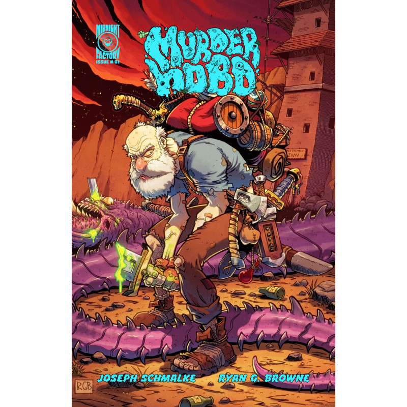MURDER HOBO 1 CVR B RYAN G BROWNE VAR (MR)