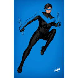 NIGHTWING 137 CVR B DAVID NAKAYAMA CARD STOCK VAR