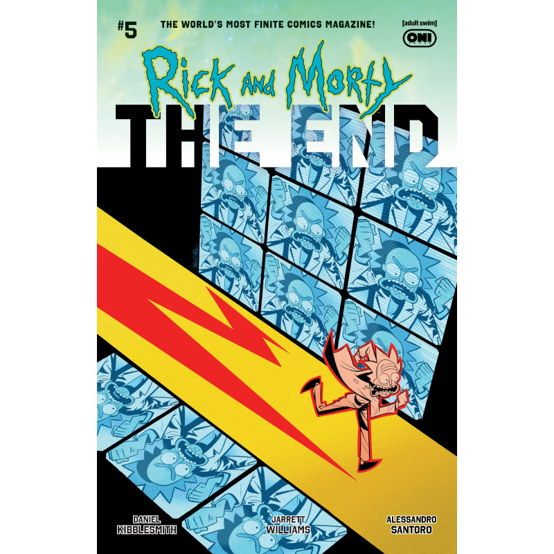 RICK AND MORTY THE END 5 (OF 6) CVR B TROY LITTLE VAR