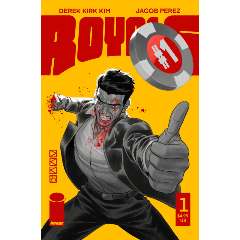 ROYALS 1 (OF 6) CVR C DEREK KIRK KIM POKER CHIP VAR (MR)