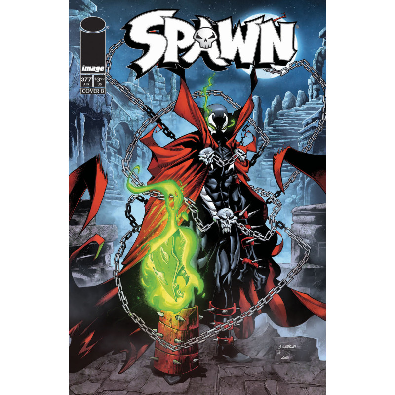 SPAWN 377 CVR B CHRIS CAMPANA VAR
