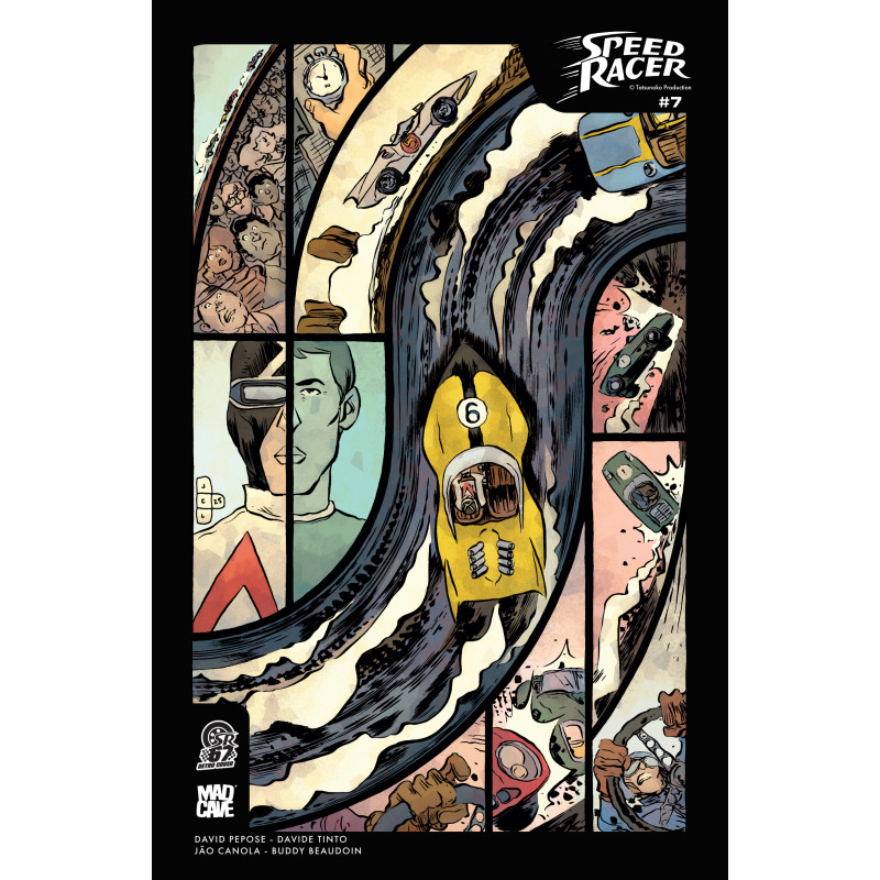 SPEED RACER 7 CVR B JESSE LONERGAN VAR