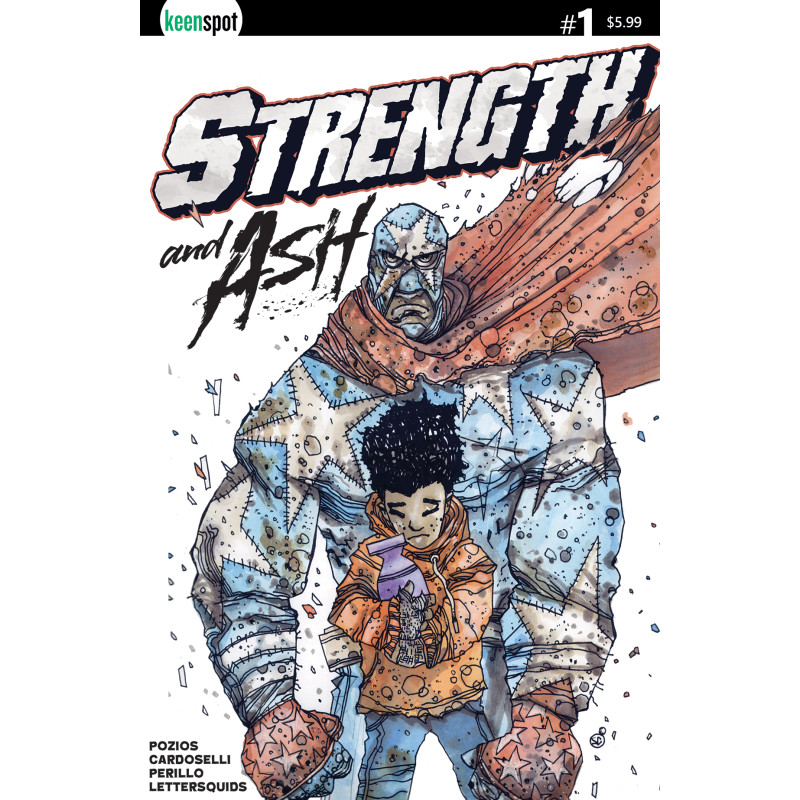 STRENGTH & ASH 1 CVR A STEFANO CARDOSELLI FRANCESCA PERILLO FATHERS LOVE