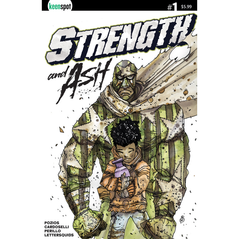 STRENGTH & ASH 1 CVR C STEFANO CARDOSELLI FRANCESCA PERILLO HOLOFOIL FLP VAR
