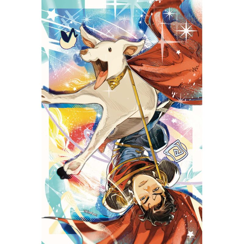 SUPERMAN 37 CVR F TOKITOKORO APRIL DROOLS CARD STOCK VAR (THE REIGN OF THE SUPERBOYS)