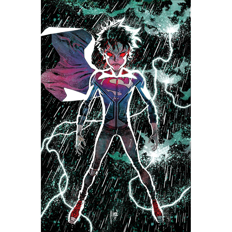 SUPERMAN UNLIMITED 12 CVR B GUILLEM MARCH CARD STOCK VAR (THE REIGN OF THE SUPERBOYS)