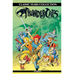 THUNDERCATS CLASSIC YEARS COLLECTION OMNIBUS HC HOMAGE COVER SIGNED BY DECLAN SHALVEY
