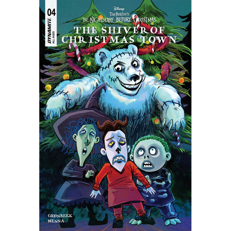 TIM BURTONS THE NIGHTMARE BEFORE CHRISTMAS THE SHIVER OF CHRISTMAS TOWN 4 CVR B SOO LEE VAR