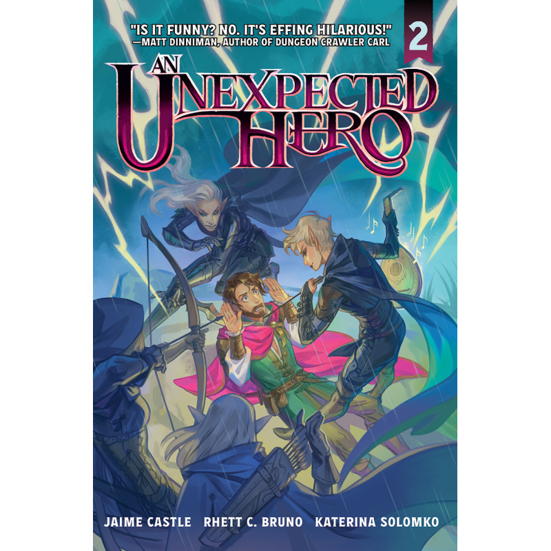 UNEXPECTED HERO LIGHT NOVEL VOL 02