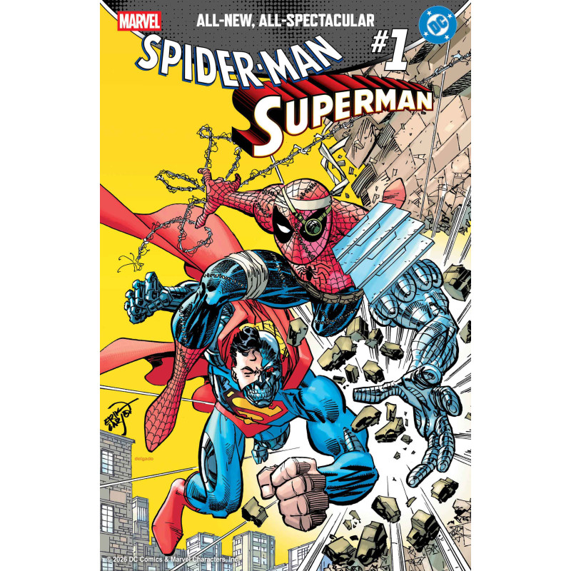 MARVEL/DC: SPIDER-MAN/SUPERMAN 1 ERIK LARSEN VARIANT