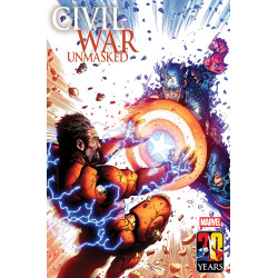 CIVIL WAR: UNMASKED 1 STEVE MCNIVEN VARIANT