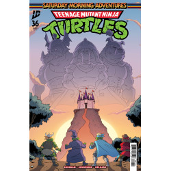 TEENAGE MUTANT NINJA TURTLES: SATURDAY MORNING ADVENTURES 36 COVER A (SCHOENING)
