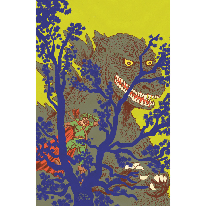 GODZILLAS MONSTERPIECE THEATRE PRESENTS: ROMEO & JULIET & GODZILLA VARIANT RI (10) (SCIOLI ROBIN HOOD VARIANT)