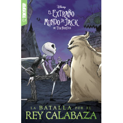DISNEY MANGA: EL EXTRAÃ±O MUNDO DE JACK DE TIM BURTON - BATALLA POR EL REY CALABAZA (ESPAÃ±OL)