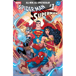 MARVEL/DC: SPIDER-MAN/SUPERMAN 1 RUSSELL DAUTERMAN VARIANT