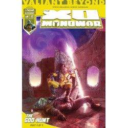 VALIANT BEYOND: THE X-O MANOWAR 8--THE GOD HUNT 4 VARIANT B (BUFI)