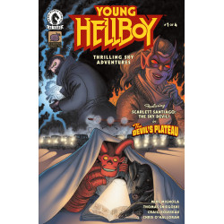 YOUNG HELLBOY: THRILLING SKY ADVENTURES 1 (CVR B) (DAVID HITCHCOCK)