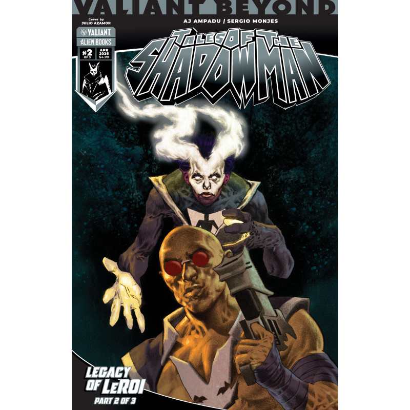 VALIANT BEYOND: TALES OF THE SHADOWMAN 8--LEGACY OF LEROI 2 VARIANT B (AZAMOR)