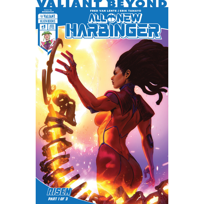 VALIANT BEYOND: ALL-NEW HARBINGER 7--RISEN 1 VARIANT B (NOOBOVICH)