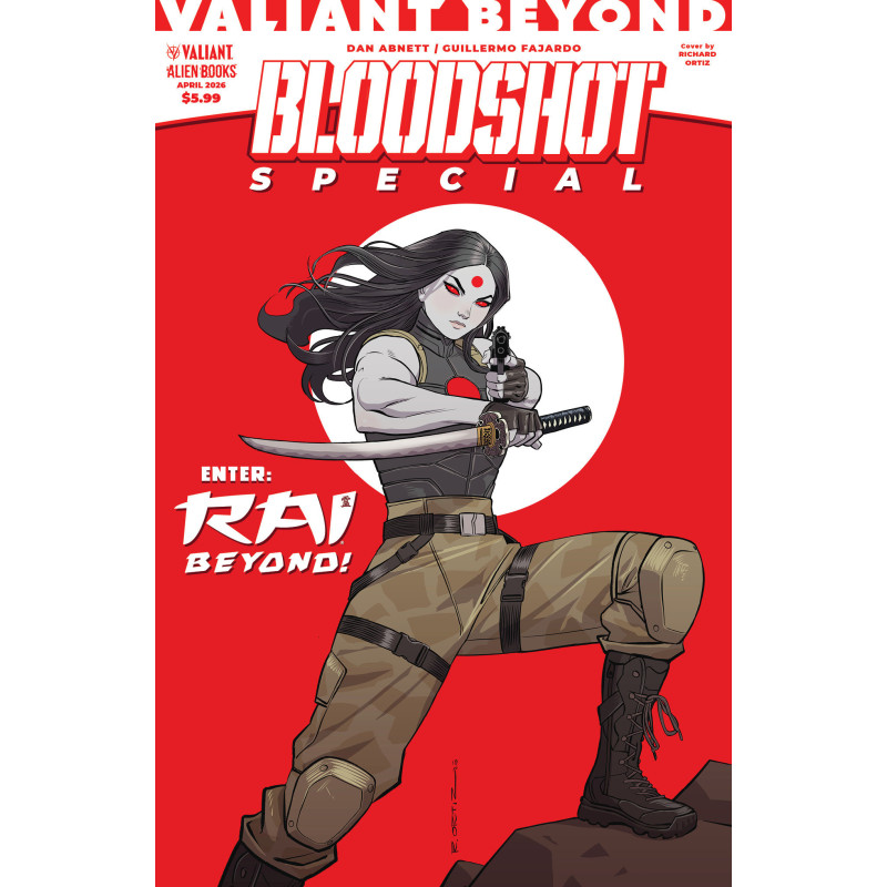 VALIANT BEYOND: BLOODSHOT: SPECIAL VARIANT RI (15) (ORTIZ FULL ART)