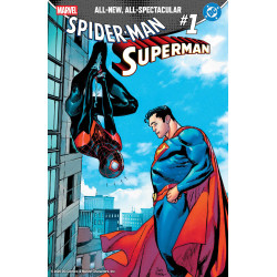 MARVEL/DC: SPIDER-MAN/SUPERMAN 1 SARA PICHELLI VARIANT