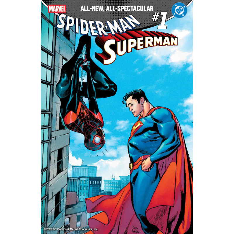 MARVEL/DC: SPIDER-MAN/SUPERMAN 1 SARA PICHELLI VARIANT